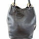 Womens leather handbag 'Chloe' black, Classic Bag, St. Petersburg,  Фото №1