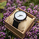 «Dune White ENB» от Timbersun, деревянные наручные часы ручной работы. Часы наручные. Уникальные аксессуары Timbersun. Ярмарка Мастеров.  Фото №5
