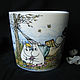 Copy of Copy of Copy of Copy of Mug Totoro. Mugs and cups. Ekaterina Pisarevskay porcelain. My Livemaster. Фото №5