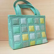Сумки и аксессуары handmade. Livemaster - original item Bright summer bag, tiffany, turquoise bag for summer, 212. Handmade.