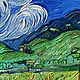 Картина Ван Гог  - Горный пейзаж 30х30см. Картины. Елена Андреева. Ярмарка Мастеров.  Фото №6