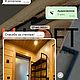 Шкаф-стеллаж из массива дуба в стиле Лофт. Стеллажи. Мебель на заказ U.LOFT. Интернет-магазин Ярмарка Мастеров.  Фото №2