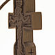 Крест деревянный с распятием ручной резьбы. Крестик. МИСТОРИИ. Ярмарка Мастеров.  Фото №6