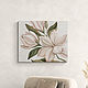  Magnolia flowers. acrylic on canvas, Pictures, Ramenskoye,  Фото №1