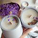Soy candle 'Lavender'. Candles. Solar Soap. Online shopping on My Livemaster.  Фото №2