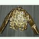 Jacket with eyelets 'Gold'. Outerwear Jackets. Anastasia Suvaryan обувь ручной работы. My Livemaster. Фото №4