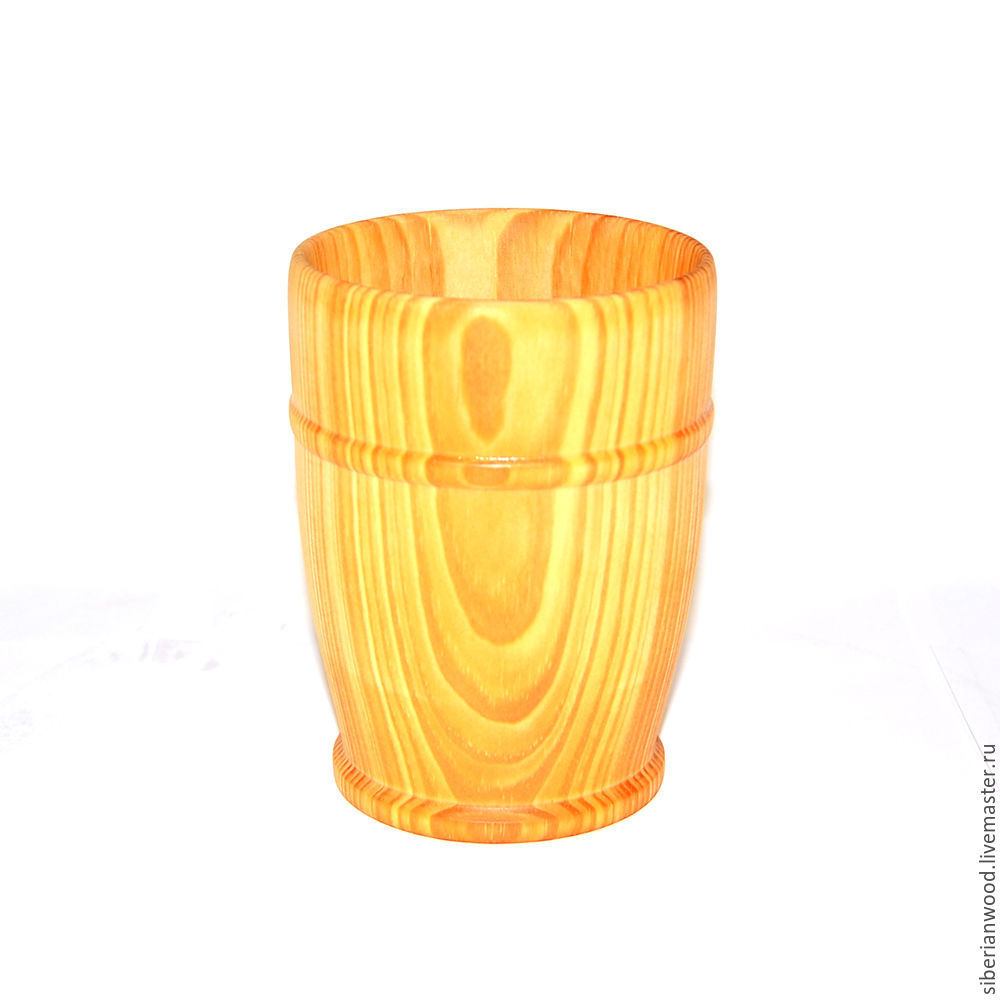 Деревянный стакан из древесины кедра. C6, Кружки и чашки, Новокузнецк,  Фото №1