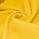 Плательная вискозная ткань купро желтая Альтузарра. Ткани. Ткани от  МОДНЫХ ВМЕСТЕ. Интернет-магазин Ярмарка Мастеров.  Фото №2