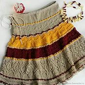 Одежда handmade. Livemaster - original item Linen skirt in boho style. Handmade.