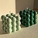 Order Bubbl Big Candles with Decor. Comfort. Livemaster. . Candles Фото №3