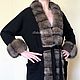 Заказать Кардиган из кашемира c соболем. Polinella Furs Exclusive. Ярмарка Мастеров. . Кардиганы Фото №3