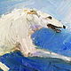 Running hounds oil Painting dog. Pictures. Viktorianka. Online shopping on My Livemaster.  Фото №2
