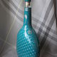 'Turquoise' bottle. Bottles. Phiale (Fial). My Livemaster. Фото №4
