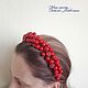Berry Rim. Hair ornaments. Russian style. Headband. tanya-artfantasy. Online shopping on My Livemaster.  Фото №2