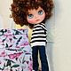 Интерьерная кукла: одежда Кукле блайз кастом custom Blythe, Одежда для кукол, Москва,  Фото №1