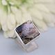 Order Ring with moss agate. Silver. Author Jewelry from natural stones. Livemaster. . Rings Фото №3