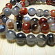 AGATE 8 mm. Beads1. Elena (luxury-fittings). Online shopping on My Livemaster.  Фото №2