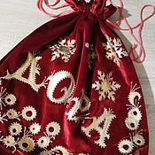 Сувениры и подарки handmade. Livemaster - original item Bag of Santa Claus. Handmade.