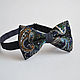 Tie Eastern cucumber, Paisley / butterfly-tie-dark blue. Ties. Respect Accessories. Online shopping on My Livemaster.  Фото №2
