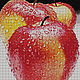 Order Set of embroidery beads ' SWEET APPLES'. Beaded embroidery from Laura. Livemaster. . Embroidery kits Фото №3