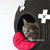 Cat bed with pillow / Cotton