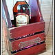 Order Box wine is 'Viscount of Angers'. Dekupaj from Elen Kor. Livemaster. . Packing box Фото №3