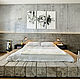 Эксклюзивная кровать в стиле лофт из бруса, Кровати, Москва,  Фото №1