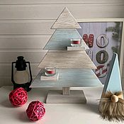 Подарки к праздникам ручной работы. Ярмарка Мастеров - ручная работа Ёлка деревянная 46 см * 38 см.. Handmade.