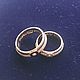 A wedding ring made of red gold 585, Zirconia. Wedding rings. kirillyuvelir42rus (kirillyuvelir42). Online shopping on My Livemaster.  Фото №2