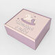 Storage box for memorabilia of a child Memory box, Gift for newborn, Moscow,  Фото №1