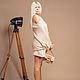 Order Beige suit with shorts. SHAPAR - knitting clothes. Livemaster. . Suits Фото №3