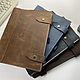 Leather notebook A4 rings. Diaries. KullikovCraft. My Livemaster. Фото №6
