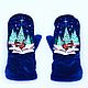 Mittens Santa Claus. Mittens. Cheshire Cat. Online shopping on My Livemaster.  Фото №2