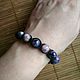 The bracelet is made of charoite in the skin. Rosary bracelet. Jewelry Elena. Online shopping on My Livemaster.  Фото №2