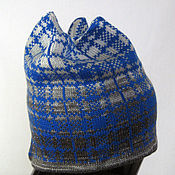 Аксессуары handmade. Livemaster - original item Winter double cap Scotland 118. Handmade.