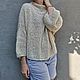 Order Delicate extra soft luxury yarn oversize sweater. svetlana-sayapina. Livemaster. . Sweaters Фото №3