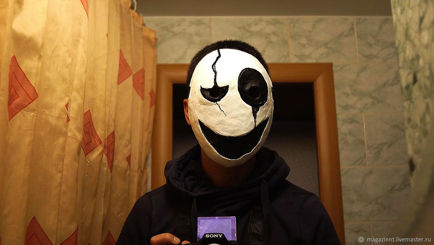 Gaster Mask Undertale video game cosplay Dead by Daylight mask – купить на  Ярмарке Мастеров – HJTERCOM | Character masks, Moscow