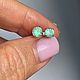 Заказать Серьги с натуральным Уральским изумрудом 0.82 ct. Елена. Ярмарка Мастеров. . Серьги классические Фото №3