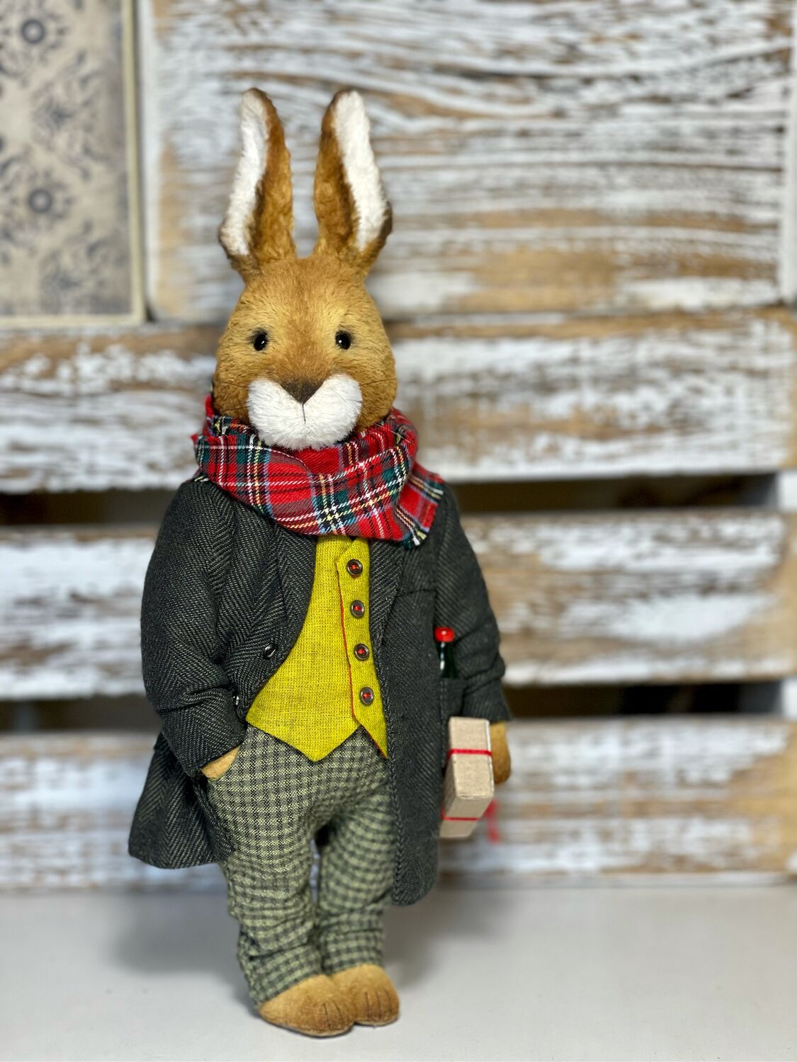 Выкройки для шитья мягкой игрушки – кролика (или зайчика).