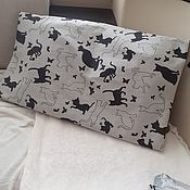 Для дома и интерьера handmade. Livemaster - original item pillowcases linen. Handmade.