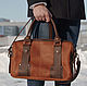Мужская сумка "StyleMen" из натуральной кожи, Деловая сумка, Мужская сумка, Днепр,  Фото №1