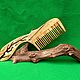 Inlay.Comb wooden - 'Sakura'. Combs. ot-petrovicha (ot-petrovicha). Online shopping on My Livemaster.  Фото №2