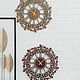 Wall clock 'Francis' 50 cm, cherry. Watch. art-clock (art-clock). Online shopping on My Livemaster.  Фото №2