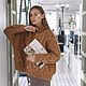 Handmade wool sweater with an oversize collar to order. Sweaters. Kardigan sviter - женский вязаный свитер кардиган оверсайз. Online shopping on My Livemaster.  Фото №2