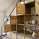 Shelving staircase to the 2nd floor in Loft style (project d. Kryukovo). Shelving. uloft. My Livemaster. Фото №4