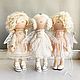 Angel a Trio of angels Textile doll handmade, Dolls, Kiev,  Фото №1