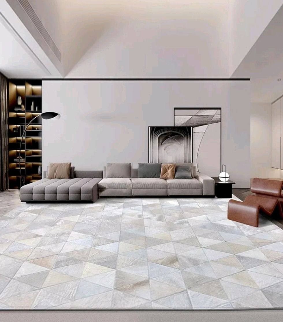 Ковёр из коровьих шкур Luxury Patchwork в интернет-магазине Ярмарка ...