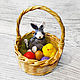 Soap Basket for Easter Handmade Gift Rabbit Easter. Soap. Edenicsoap - soap candles sachets. My Livemaster. Фото №4