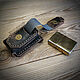 Belt Case for Zippo Classic, Armor, 1941 Replica. Case. woolenpaw. My Livemaster. Фото №4