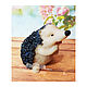 soap: ' Funny hedgehog ' souvenir gift for children animals. Miniature figurines. Edenicsoap - soap candles sachets. Online shopping on My Livemaster.  Фото №2